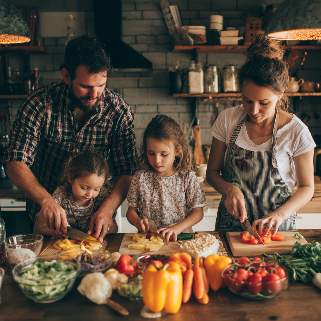 Здорове харчування - свіжі овочі та фрукти